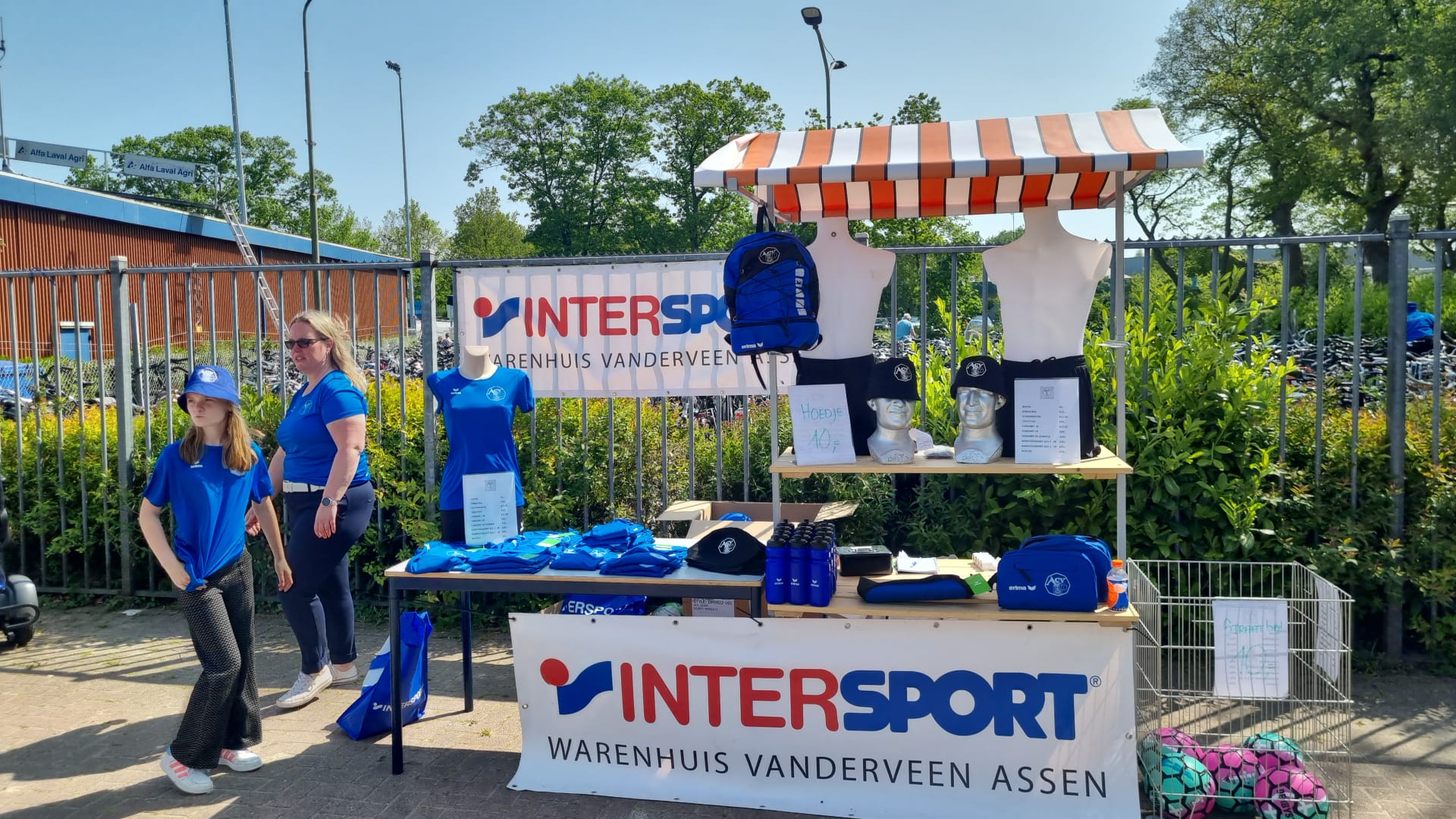 Intersport Vanderveen met stand bij ACV